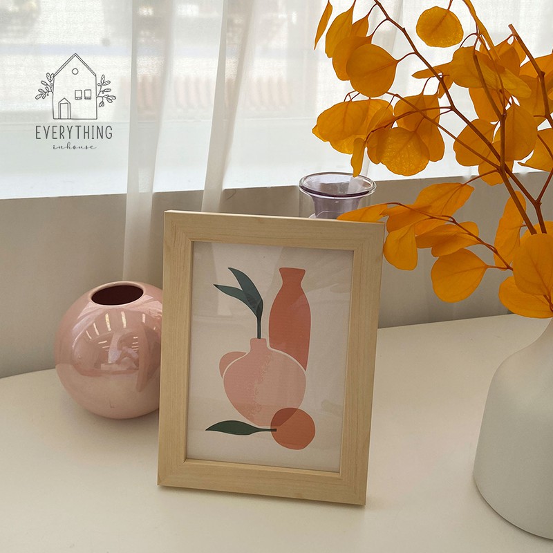 [Mã SRJULY1215 giảm 20K đơn 50K] Khung tranh nghệ thuật để bàn trang tri phong cách vintage - Kami (kèm tranh) | BigBuy360 - bigbuy360.vn