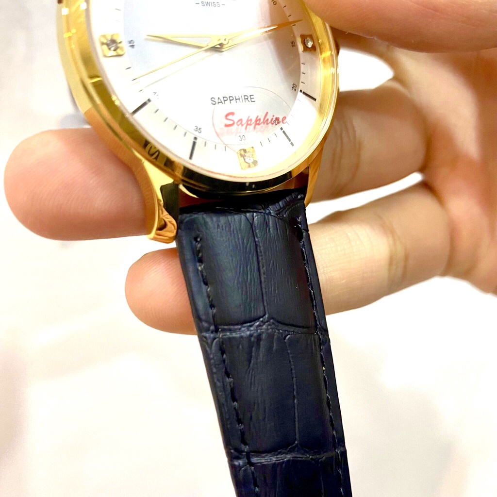 Đồng Hồ Nam Sunrise Dây Da Chính Hãng Chống Nước Mặt Sapphire Chống Xước Uy Tín Chất Lượng Bảo Hành 3 Năm Đảm Bảo