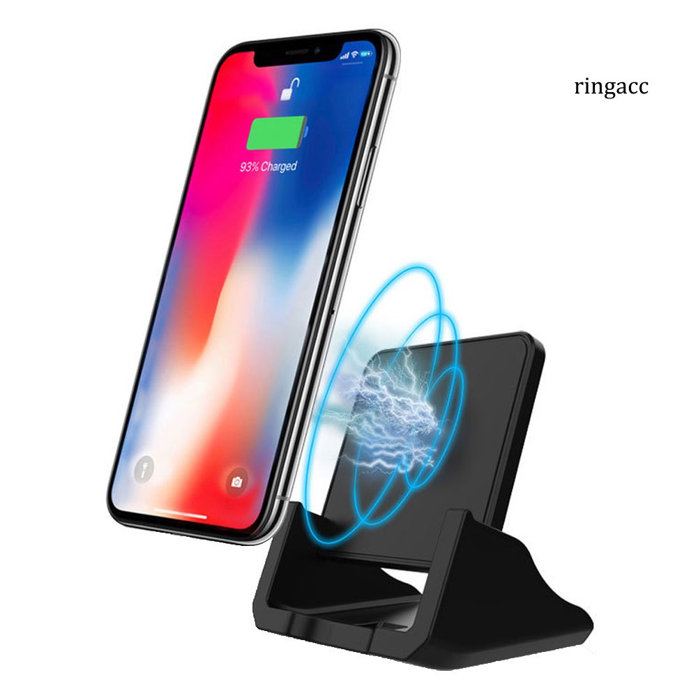 Giá Đỡ Sạc Không Dây Rasktop 10w Cho Iphone Samsung Huawei