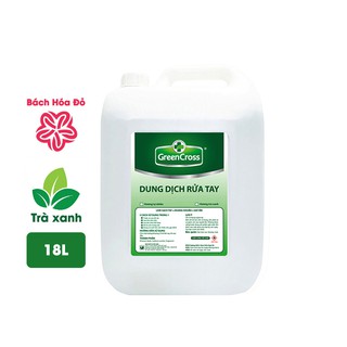 Gel Rửa Tay Green Cross Trà Xanh 18L