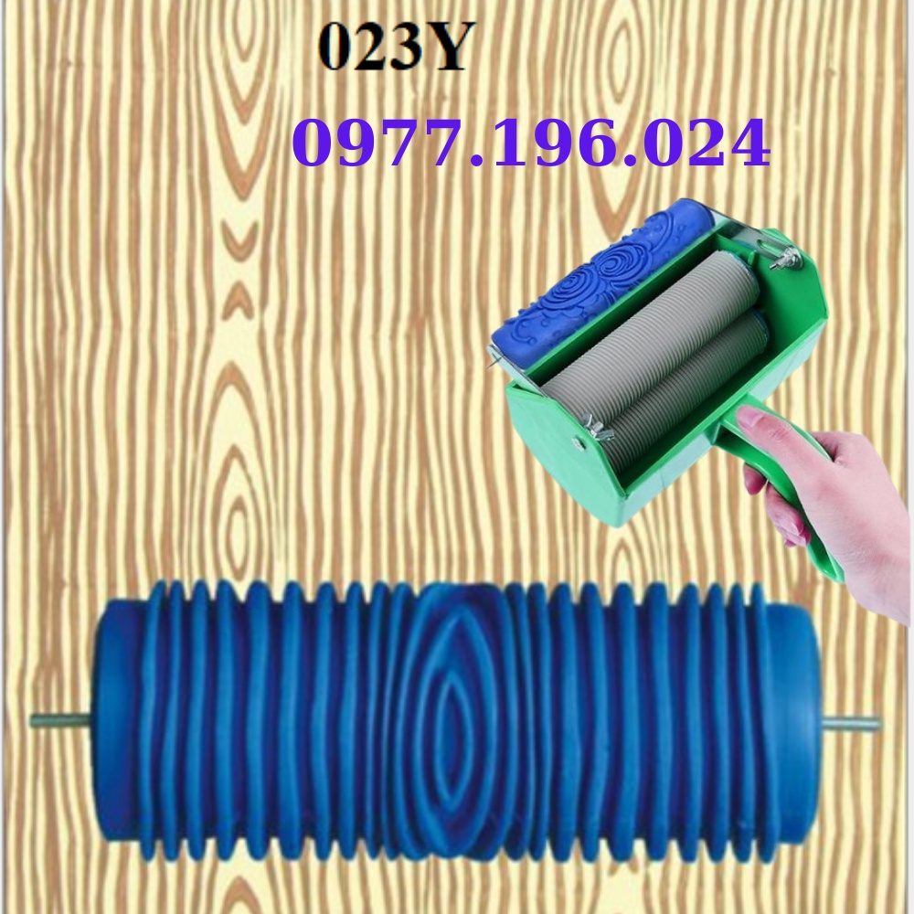 Cây lăn sơn hoa văn trang trí thay thế giấy dán tường