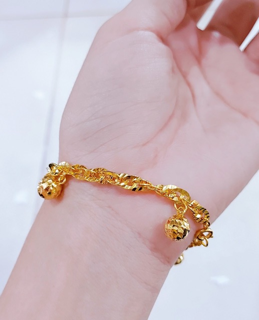 [Mã FAJGT8 giảm 15% đơn 99K] Lắc Tay Nữ Mạ Vàng - Vòng Tay Mạ Vàng | BigBuy360 - bigbuy360.vn