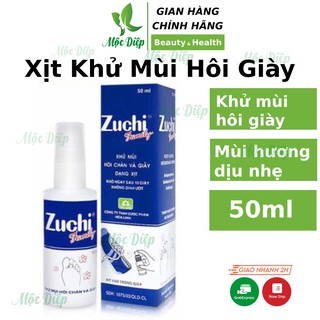 Xịt khử mùi giày hôi chân❤️CHÍNH HÃNG👍 Xịt Giày Zuchi ❤️ khử mùi cho giày, chống hôi chân, thoáng mát