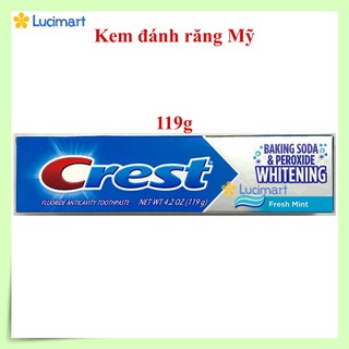 Kem đánh răng Crest Baking Soda Whitening [Hàng Mỹ]