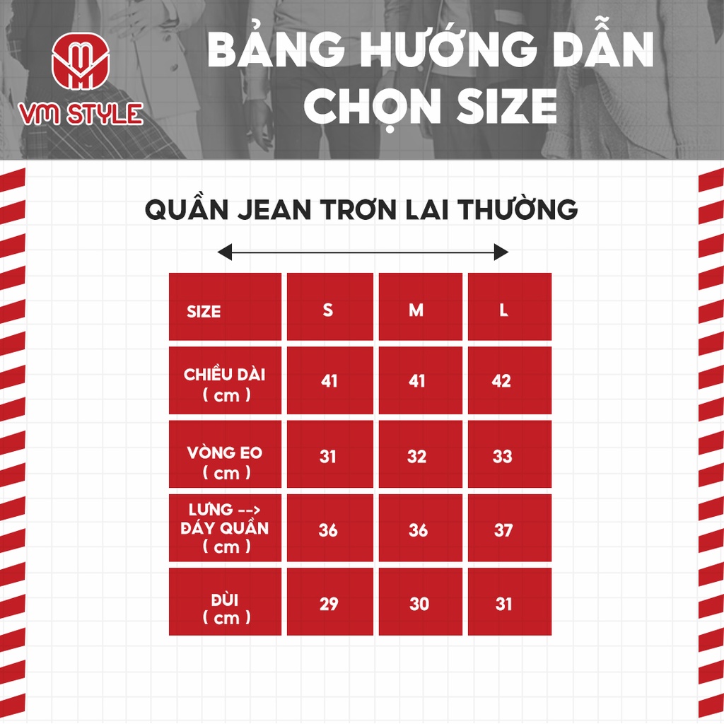 Quần jeans ngố nữ VM STYLE ống rộng trơ cạp cao lai thường - 22LJU02JV1701