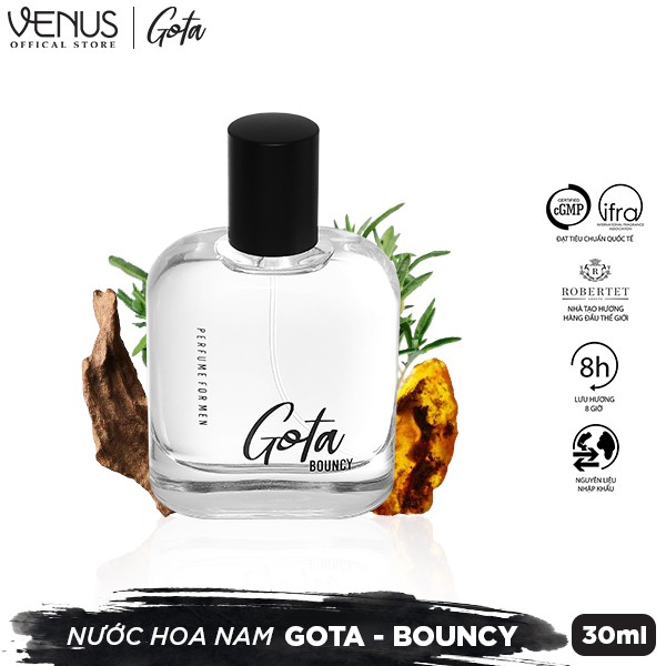 Nước Hoa Nam Gota Bouncy 30ml | Thế Giới Skin Care