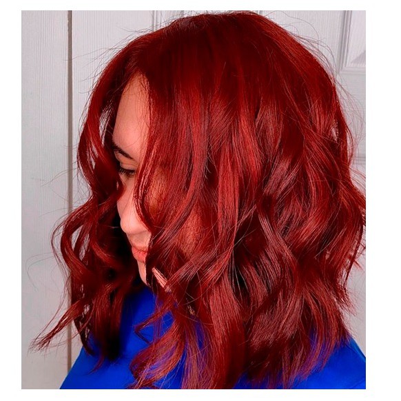 Thuốc Nhuộm Tóc Màu Đỏ Rực Red Blonde - Kèm trợ nhuộm