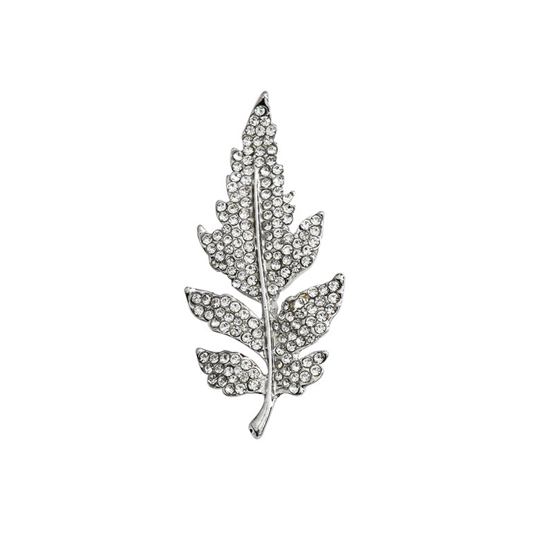 Ghim cài áo Vest hình chiếc lá, Lapel Pin thời trang GH-419