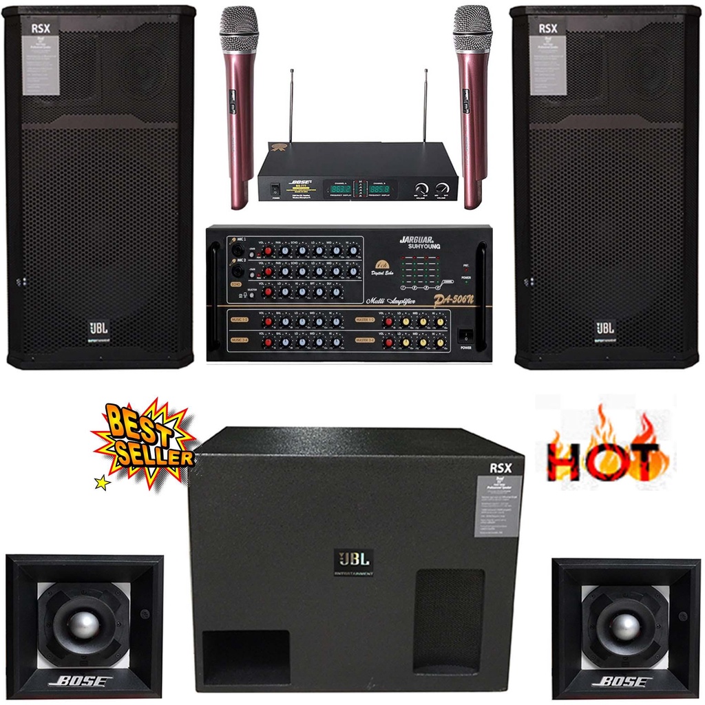 Bộ dàn âm thanh 4 tấc karaoke và nghe nhạc gia đình KPS - 9900