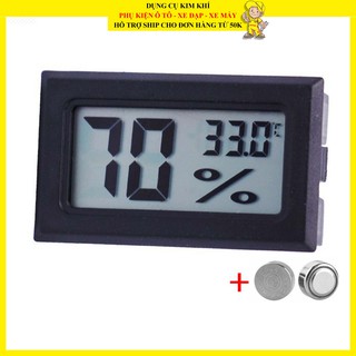 Ẩm kế điện tử đo nhiệt độ, độ ẩm (đã kèm pin)