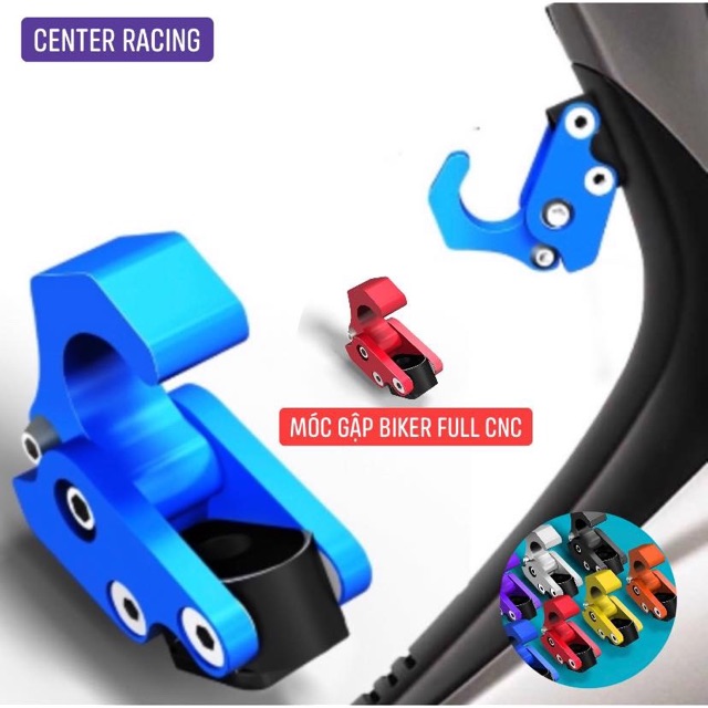 Móc gập biker CNC 2020 Center Racing