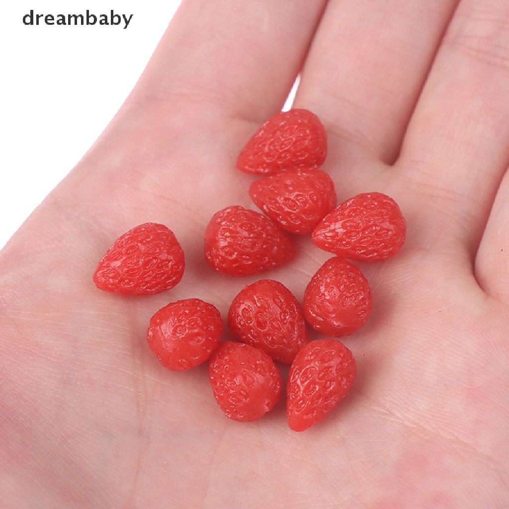 Mô Hình Dâu Tây / Việt Quất / Dâu Tây Tỉ Lệ 1 / 12 Trang Trí Nhà Búp Bê