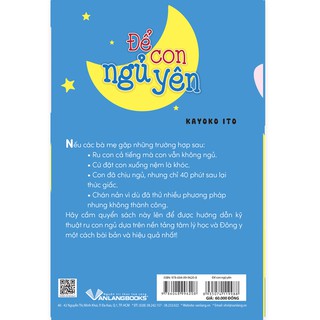 Sách Vanlangbooks - Để Con Ngủ Yên