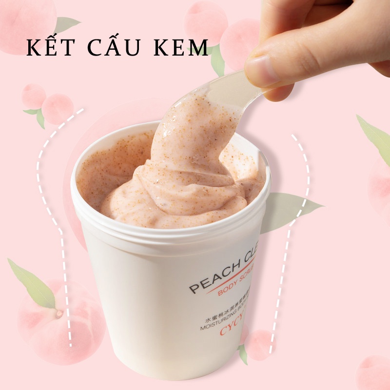 Kem đào tẩy tế bào chết có thể làm sạch,dưỡng ẩm, tẩy tế bào chết, làm sáng và loại bỏ niacinamide 200ml(KB-MSG02-200)