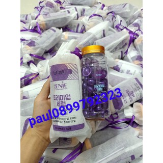 Tinh Dầu Dưỡng Tóc Genie Vitamin Protein For Hair Hàn Quốc Hộp 60 Viên