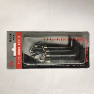 Bộ lục giác 10 cây LB-036M (1.5mm-10.0mm)