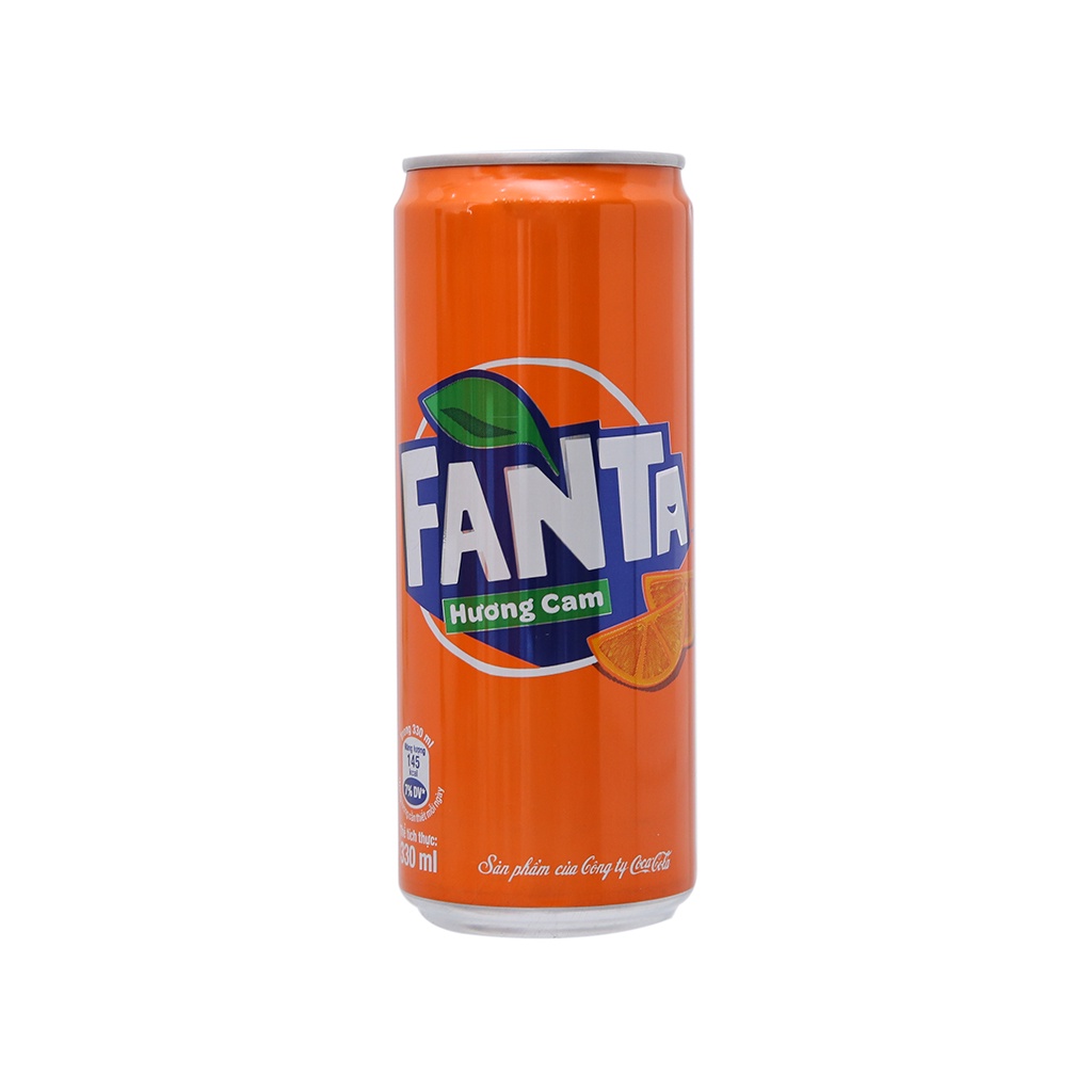 Thùng 24 lon Fanta hương camn 330ml