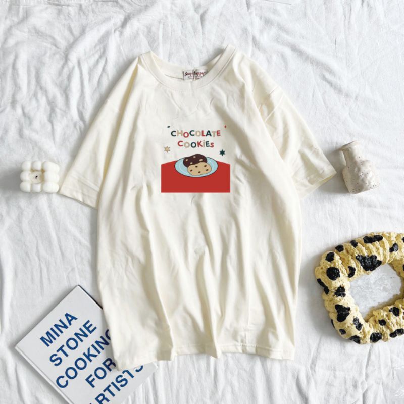 Áo Thun Say Happy Cookie