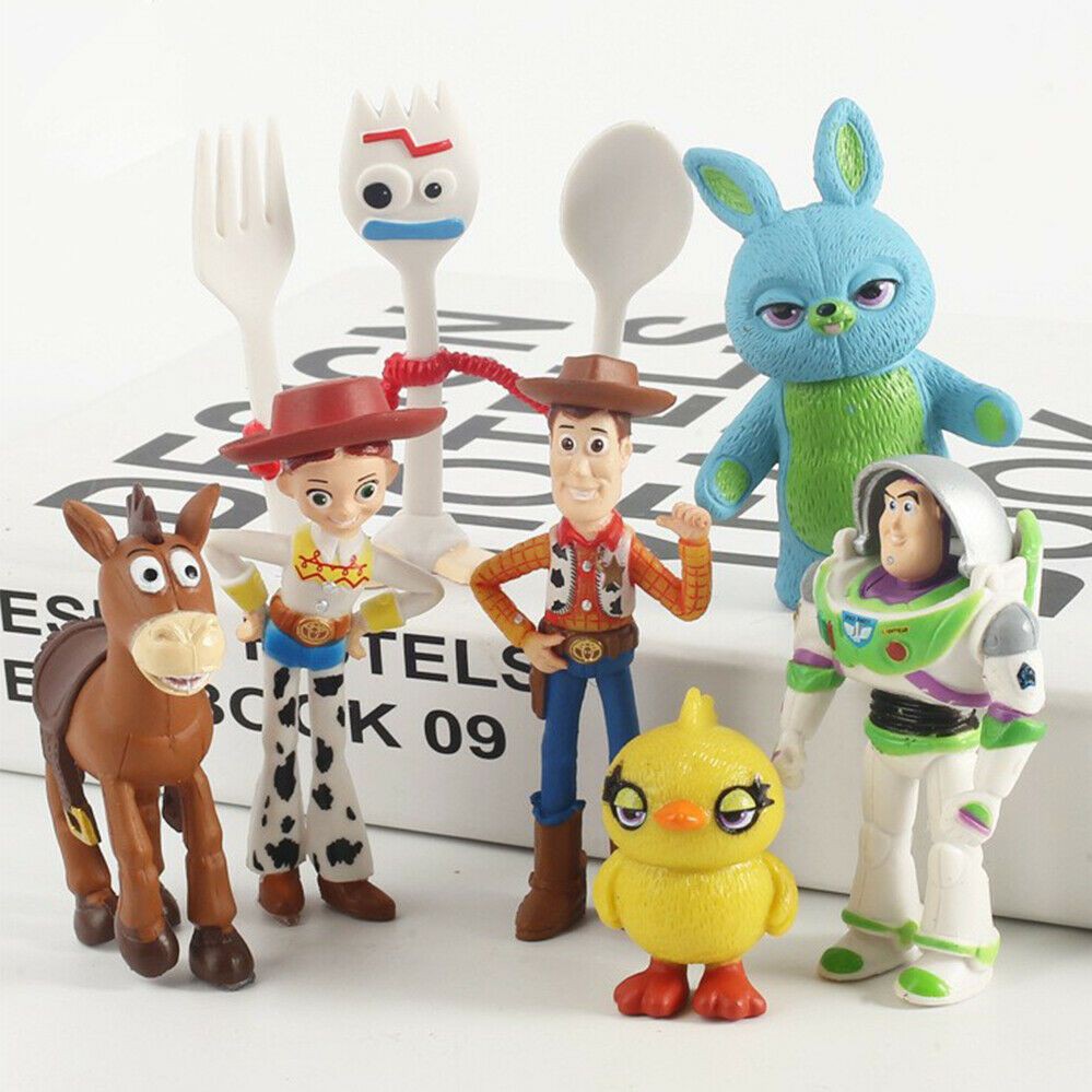 Set 7 Mô Hình Nhân Vật Phim Hoạt Hình Toy Story 4 Woody