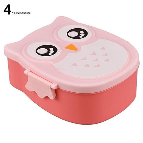 Hộp cơm bento hình cú dễ thương