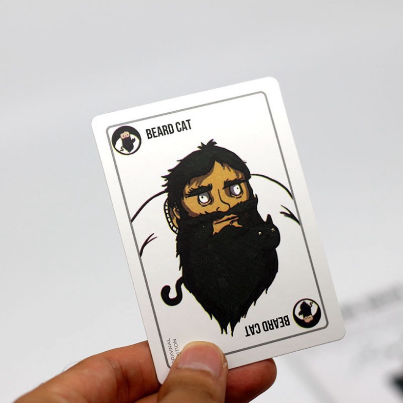 Bài Mèo Nổ Exploding Kittens Made In Việt Nam 56 Lá Bài Cở Bản Cho 5 Người Chơi