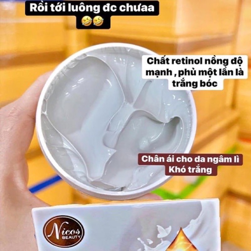[ TẶNG Ủ ] KEM BODY RETINOL 0.01% THƯỢNG HẠNG - THANH NHI NICOS BEAUTY