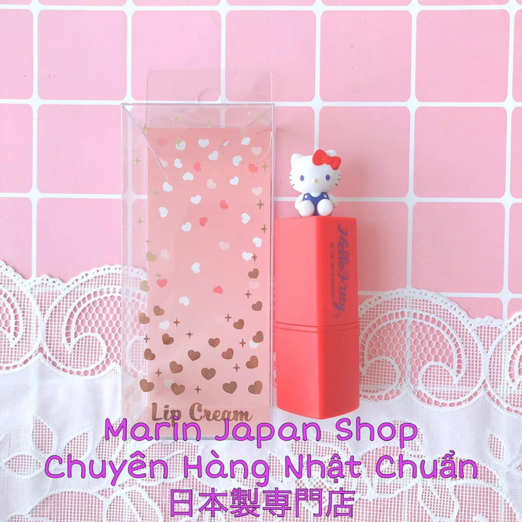 Son dưỡng ẩm bản siêu cute Lip Cream của Hello Kitty và My Melody Sanrio Nhật Bản