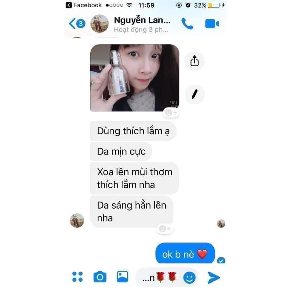 Kem sữa Linh Hương - Dưỡng trắng kèm make up chống nắng ban ngày nâng tone da mặt 30ml | BigBuy360 - bigbuy360.vn