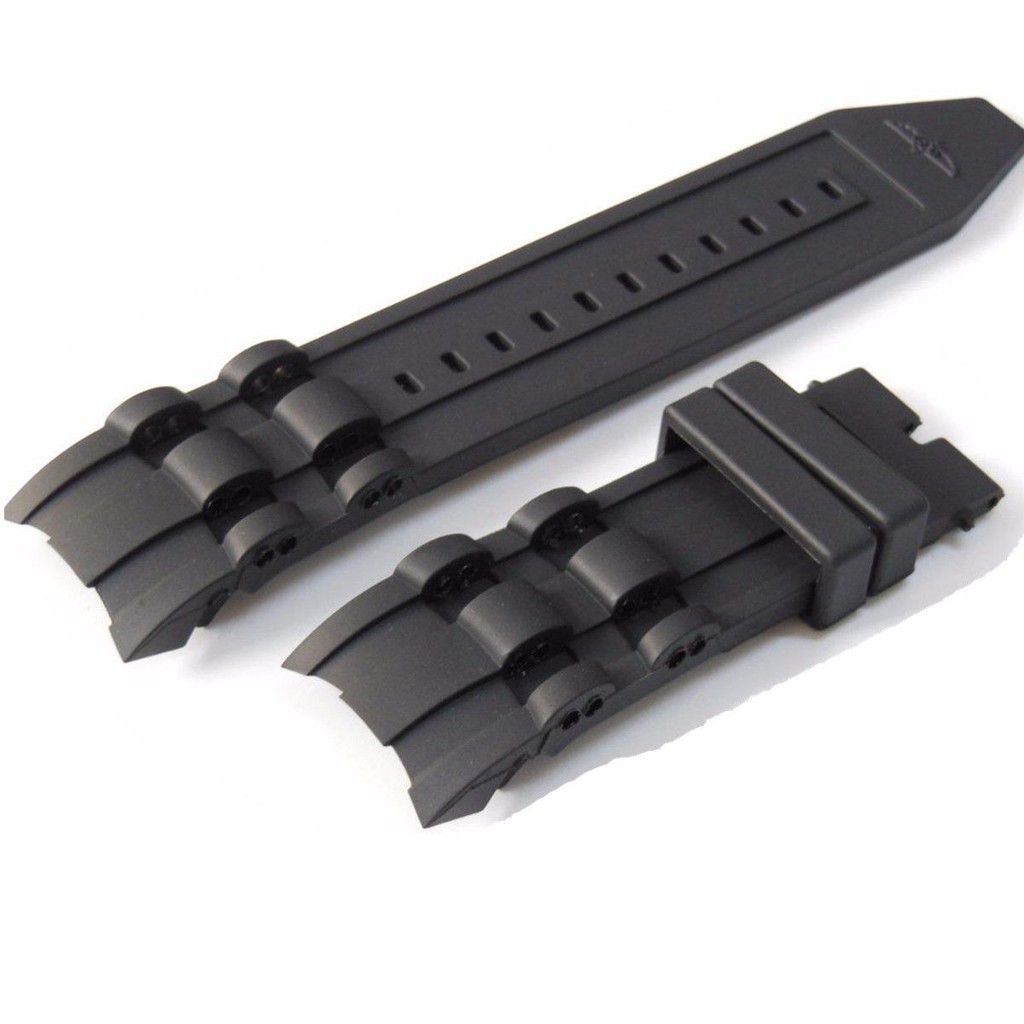 Dây đeo cao su màu đen 26mm cho bộ sưu tập đồng hồ nhiều mặt kim Invicta Pro Diver