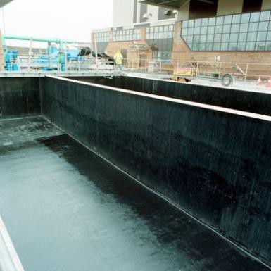 KCC EH2351 - A1128 - Bộ 16L - Sơn phủ Epoxy bể xử lý nước thải - Màu Ghi