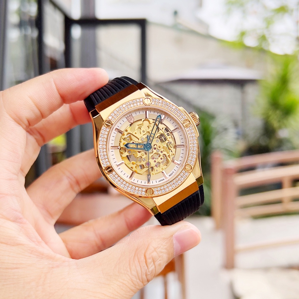 Đồng hồ nam chính hãng Olym Pianus OP990-45 OP990-45.24 OP990-45.24ADGR-GL trắng