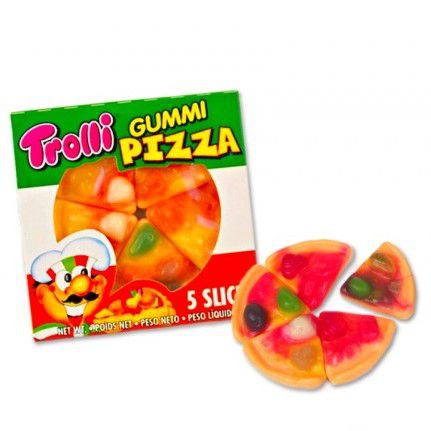 ( Bán sỉ ) Hộp 48 gói kẹo dẻo Trolli Pizza 15.5gr