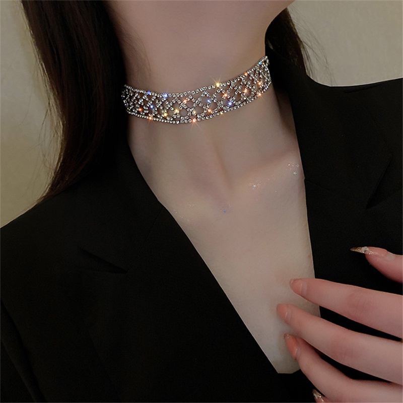 Vòng Cổ Choker Kiểu Dáng Hình Học Độc Đáo Thời Trang Cho Nữ