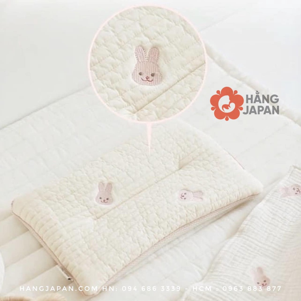 Gối sơ sinh - gối ôm - thảm lót gấp gọn chezbebe - made in korea - ảnh sản phẩm 8