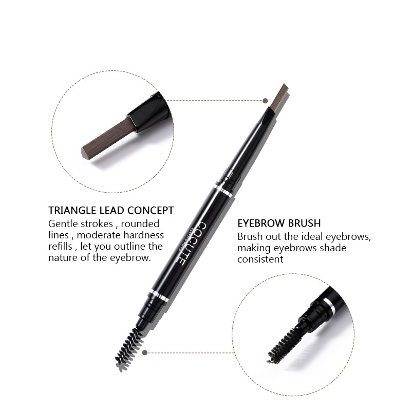 (Hàng Mới Về) Chì Kẻ Mày Dạng Vặn Có Đầu Cọ Chải Tiện Dụng | BigBuy360 - bigbuy360.vn