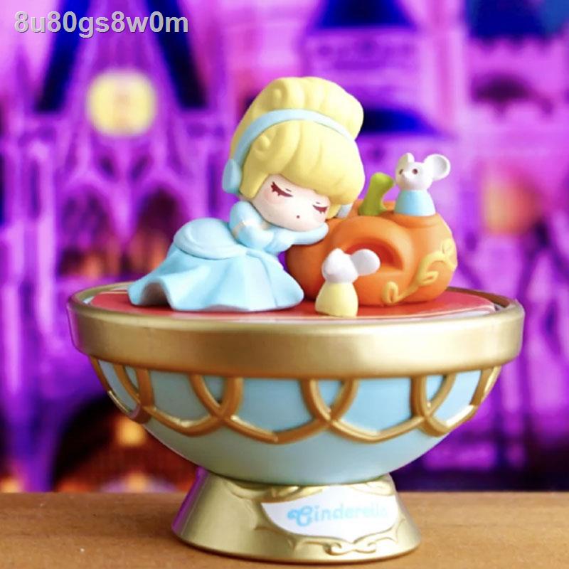 ✲ ☫ Chính hãng Disney Princess Series Crystal Ball Blind Box Quà tặng trang trí cho cô gái Snow White