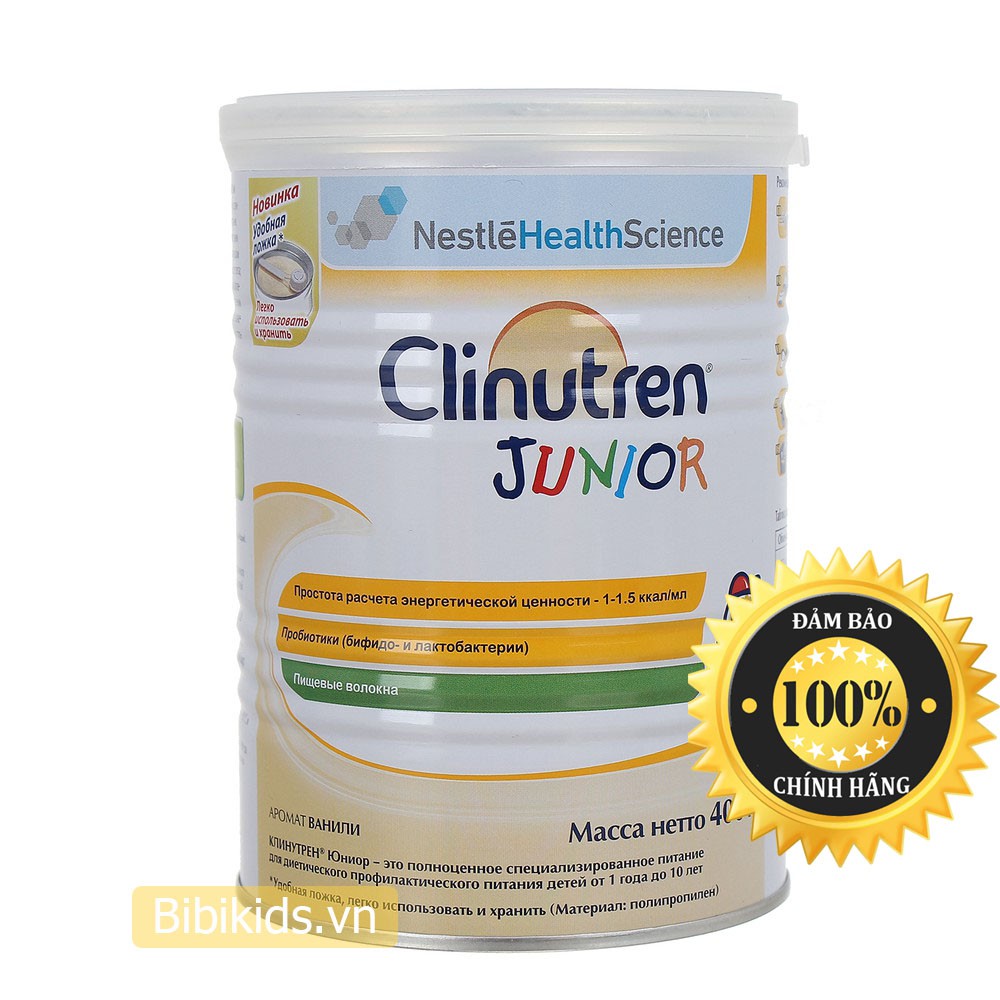 Sữa Clinutren Junior của Nga 400g - Date Mới - Cho bé từ 1 tuổi