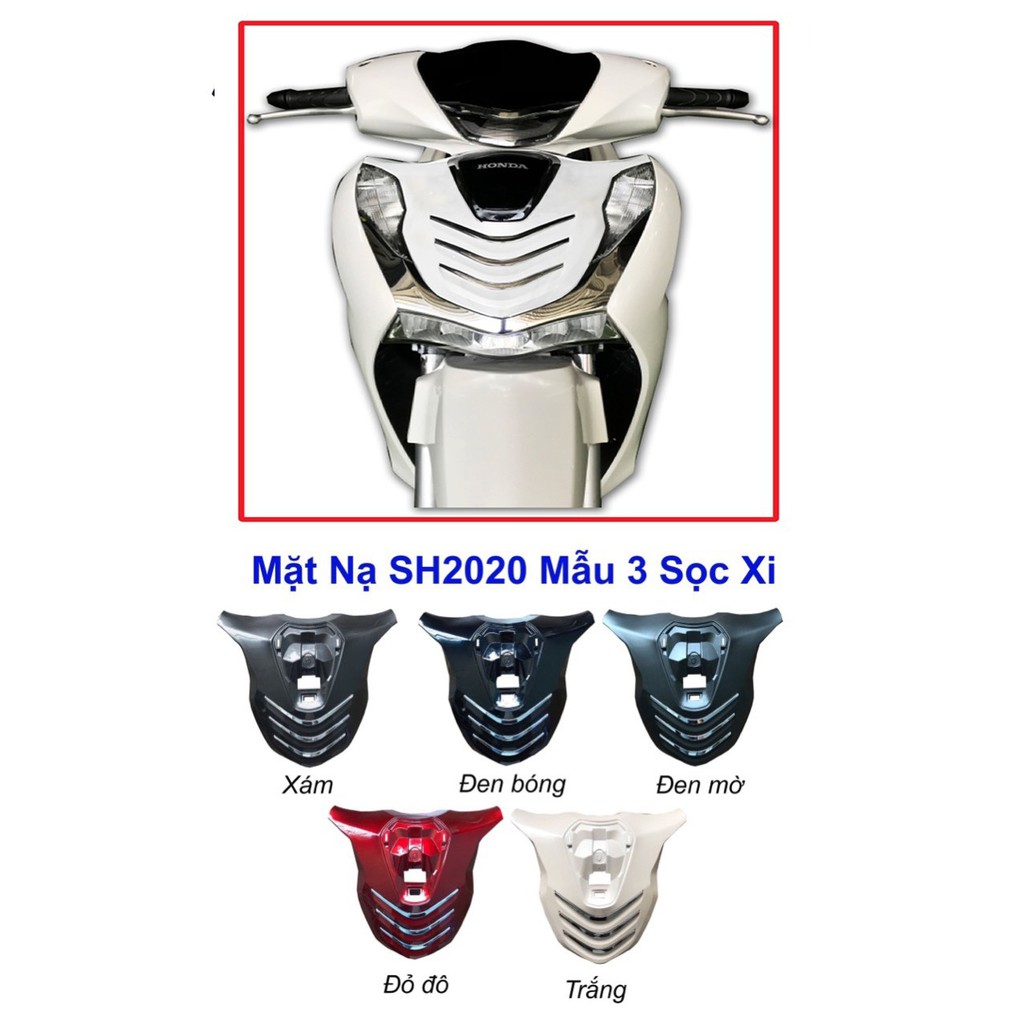 MẶT NẠ SH 2020 KIỂU 3 SỌC (HÀNG ĐẸP)