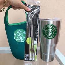 Ly giữ nhiệt inox 304 cao cấp 900ml -Ly giữ nhiệt Starbucks-bộ sản phẩm gồm 1 ly 1 nắp đậy 2 ống hút 1 cọ rửa 1 túi xách