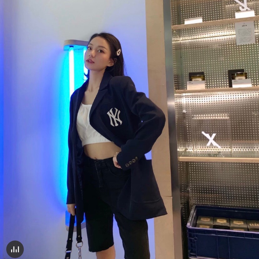 Áo Khoác Mlb Thời Trang Mùa Xuân Thu Dành Cho Nữ