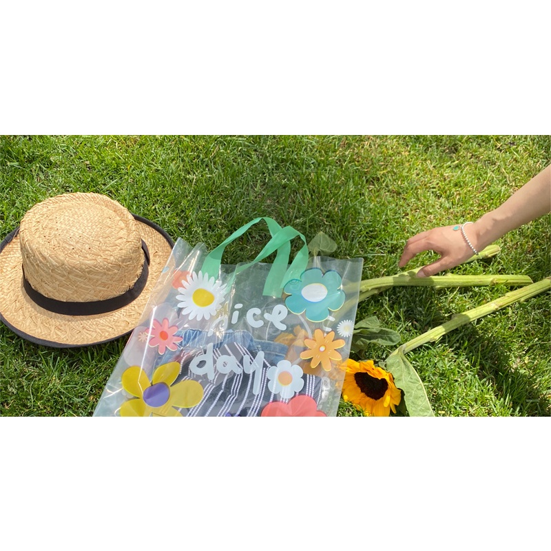 Túi Xách  Pvc Trong Suốt Kháng Nước Làm Quà