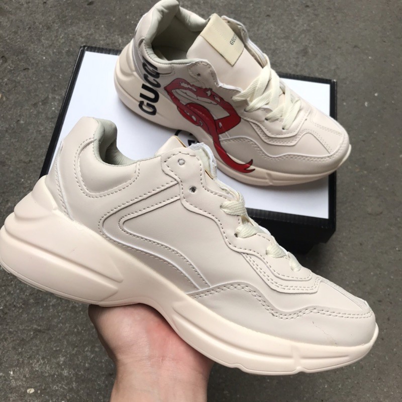 Giày thể thao chunky vàng kem 🎁 TẶNG TẤT VÀ HỘP | BigBuy360 - bigbuy360.vn