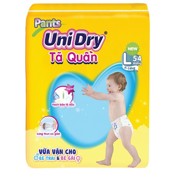 TÃ QUẦN UNIDRY M60/ L54/ XL48/ XXL44/ M74/ L68/ XL62/ XXL56 mẫu mới