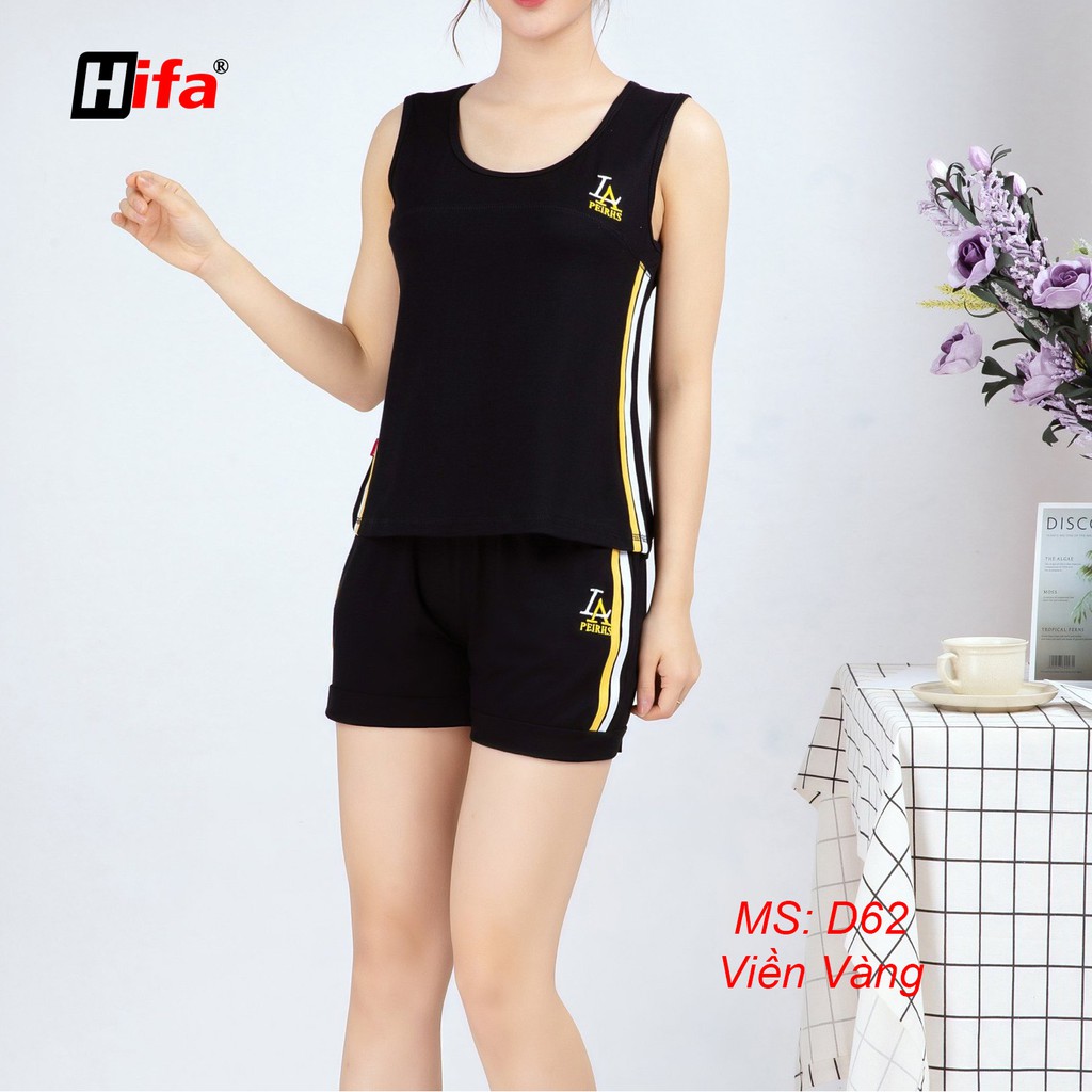 Đồ bộ nữ bộ thun cotton dẻo sát nách quần đùi chất siêu mát cho mùa hè ( quần đùi áo sát nách ) | BigBuy360 - bigbuy360.vn