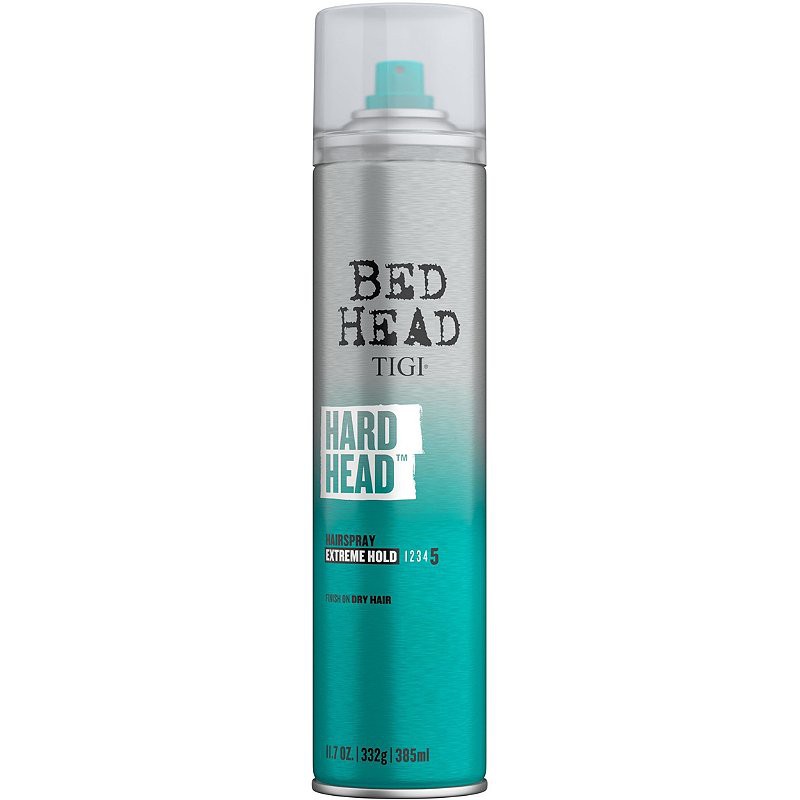 Xịt siêu cứng, giữ kiểu lâu bền Tigi Bed Head Hard Extreme Hold Hairspray 385ml ( New 2021 )