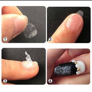 Miếng dán móng giả Silicon hai mặt dùng để dán móng giả