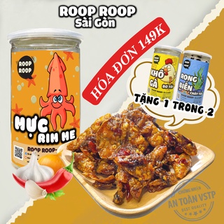 Mực rim me sa tế đà nẵng cay 200g RoopRoop, đồ ăn vặt nội địa vừa ngon vừa rẻ