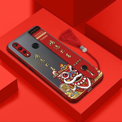 Huawei nova4 vỏ điện thoại di động nova4e bao gồm tất cả ống kính thủy triều Màu Đỏ lưới Trung Quốc phong cách thời tran