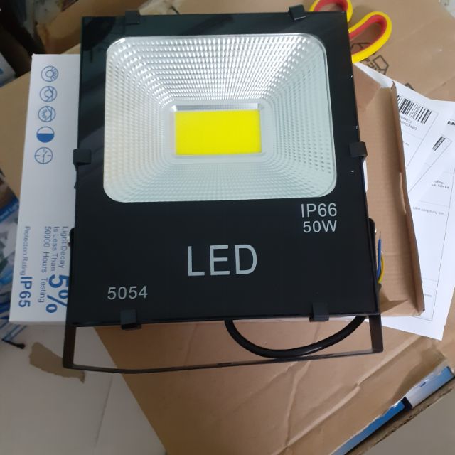 Đèn pha Led Cob đủ công suất bảo hành 1 năm