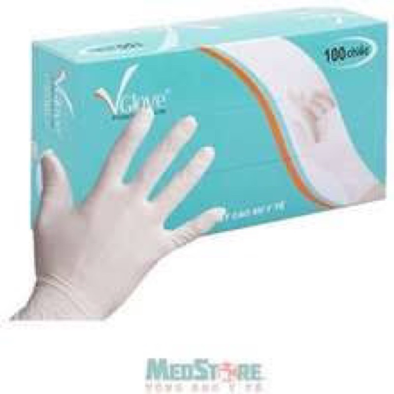 GĂNG TAY Y TẾ VGLOVE ĐỦ SIZE / CAM ĐOAN HÀNG